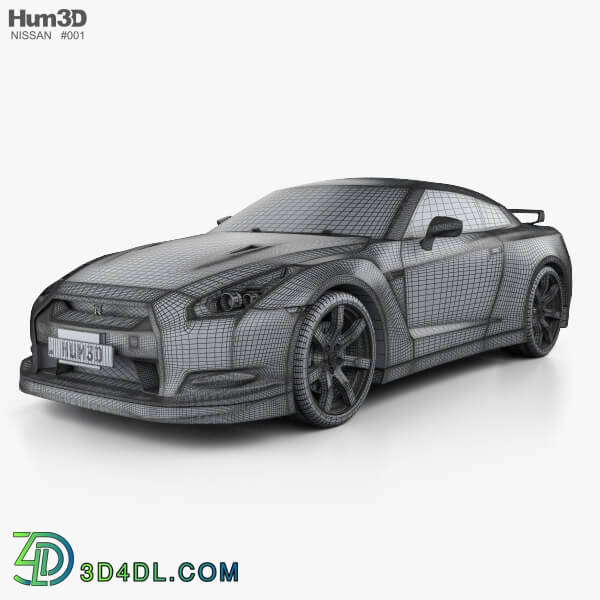 Hum3D Nissan GT R 2010