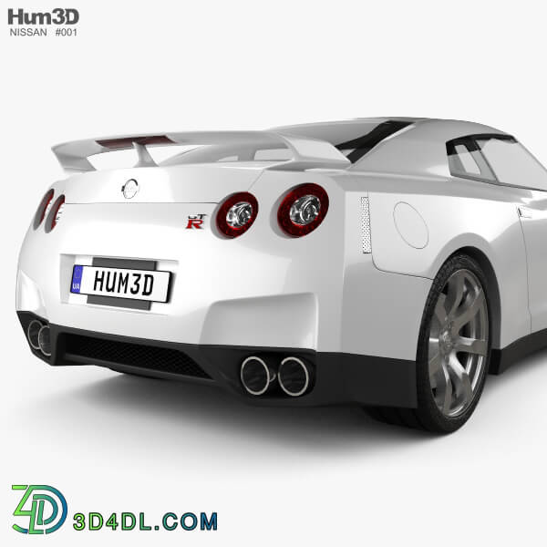 Hum3D Nissan GT R 2010