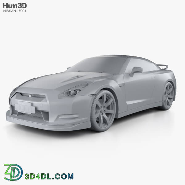 Hum3D Nissan GT R 2010