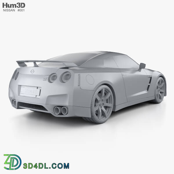 Hum3D Nissan GT R 2010