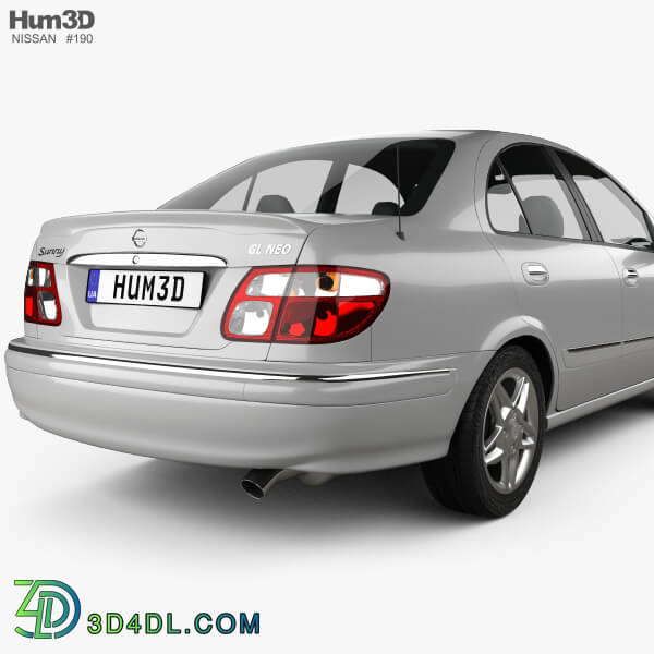 Hum3D Nissan Sunny Neo GL 2000