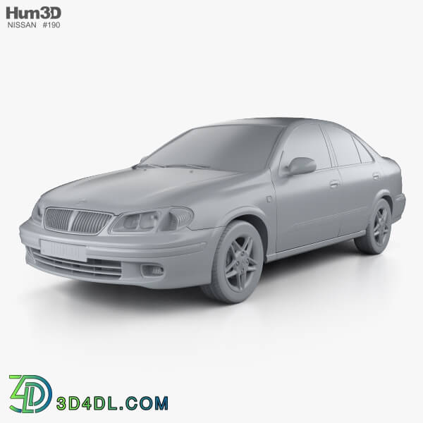 Hum3D Nissan Sunny Neo GL 2000