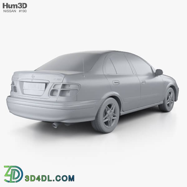 Hum3D Nissan Sunny Neo GL 2000