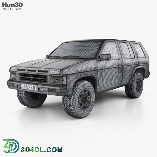 Hum3D Nissan Terrano (Pathfinder) 1993