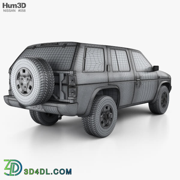 Hum3D Nissan Terrano (Pathfinder) 1993