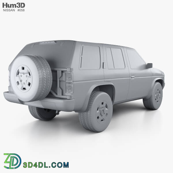 Hum3D Nissan Terrano (Pathfinder) 1993