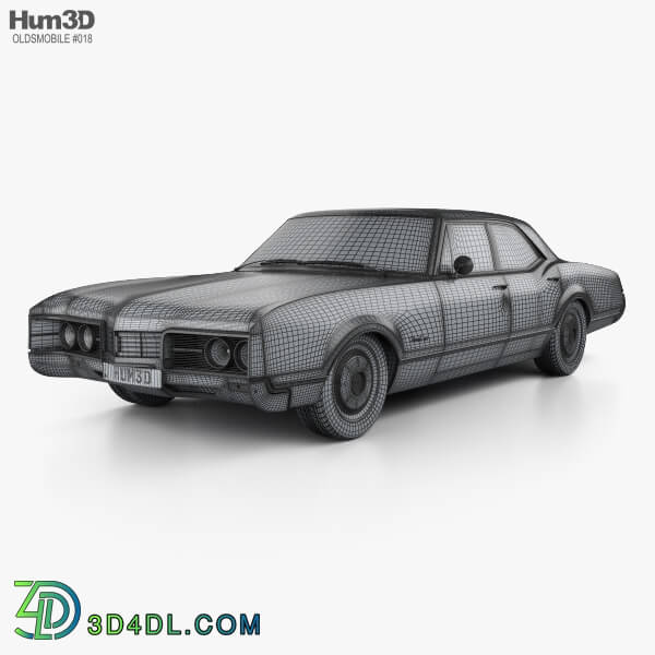 Hum3D Oldsmobile 88 Delmont sedan 1967