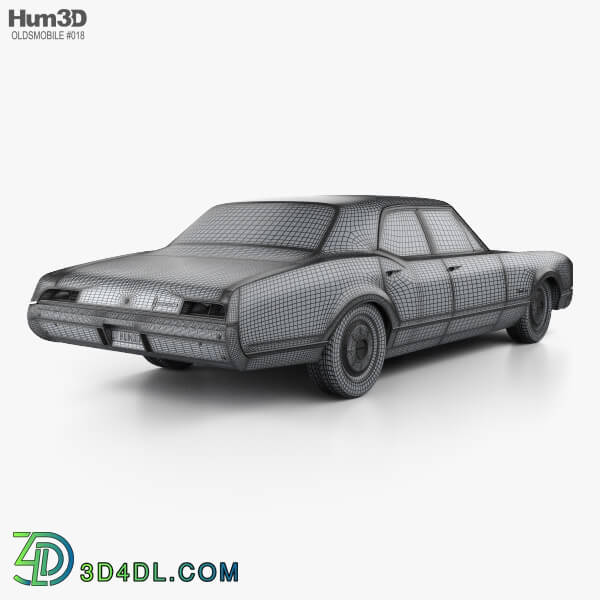 Hum3D Oldsmobile 88 Delmont sedan 1967