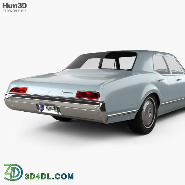 Hum3D Oldsmobile 88 Delmont sedan 1967