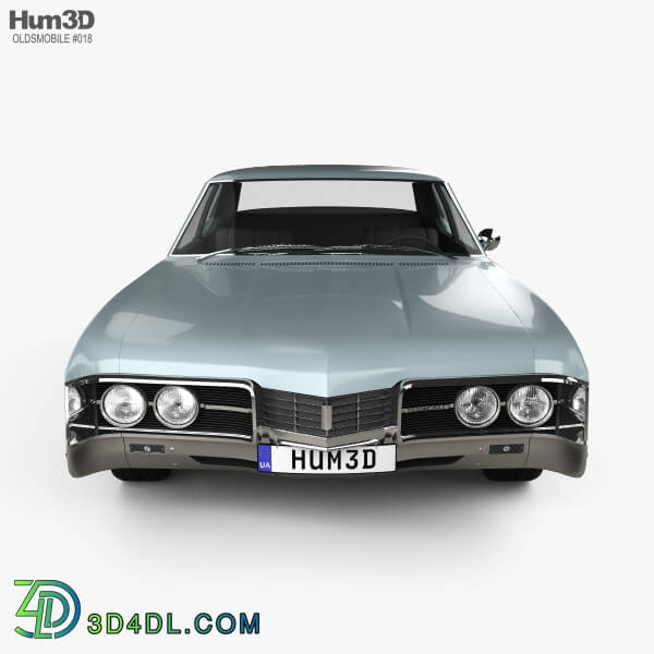 Hum3D Oldsmobile 88 Delmont sedan 1967