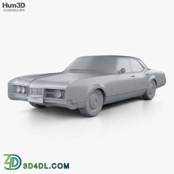 Hum3D Oldsmobile 88 Delmont sedan 1967