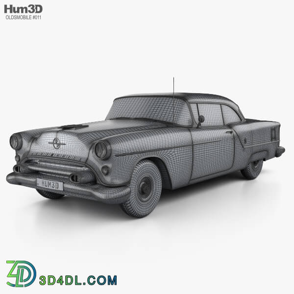 Hum3D Oldsmobile 88 Super Holiday coupe 1954