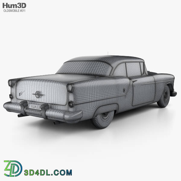 Hum3D Oldsmobile 88 Super Holiday coupe 1954