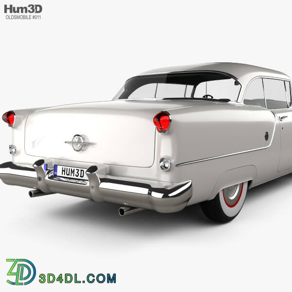 Hum3D Oldsmobile 88 Super Holiday coupe 1954