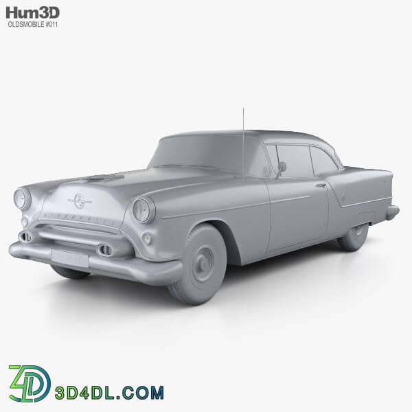 Hum3D Oldsmobile 88 Super Holiday coupe 1954