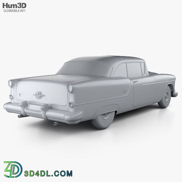 Hum3D Oldsmobile 88 Super Holiday coupe 1954