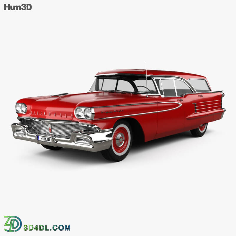 Hum3D Oldsmobile Dynamic 88 Fiesta Holiday 1958