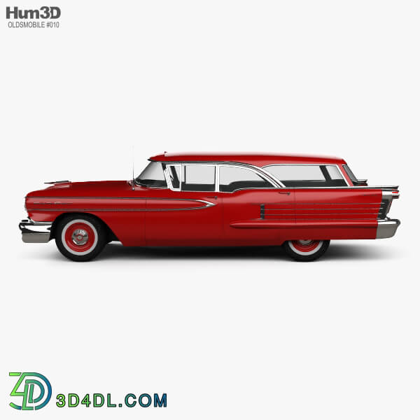 Hum3D Oldsmobile Dynamic 88 Fiesta Holiday 1958