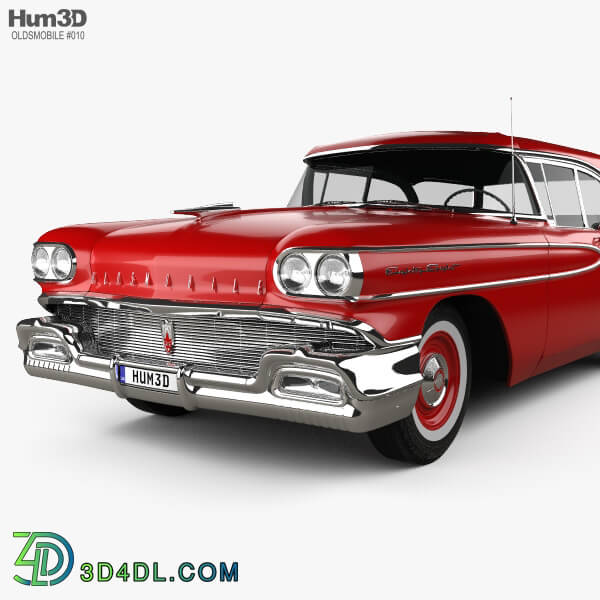 Hum3D Oldsmobile Dynamic 88 Fiesta Holiday 1958