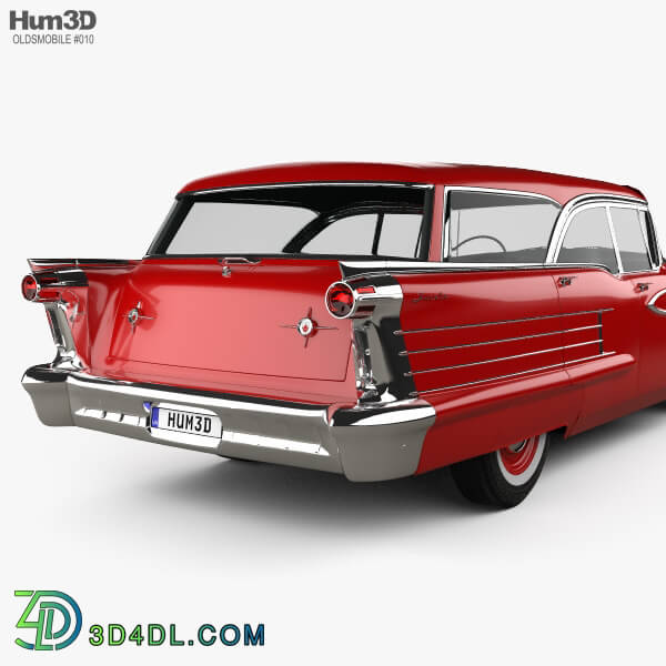 Hum3D Oldsmobile Dynamic 88 Fiesta Holiday 1958