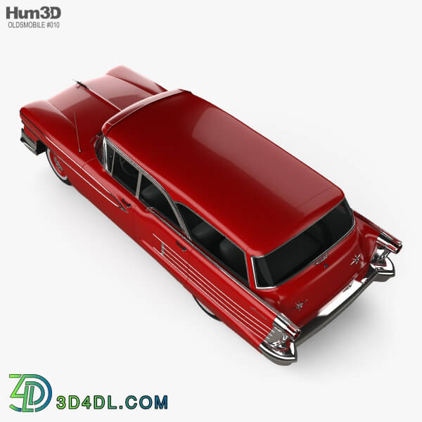 Hum3D Oldsmobile Dynamic 88 Fiesta Holiday 1958