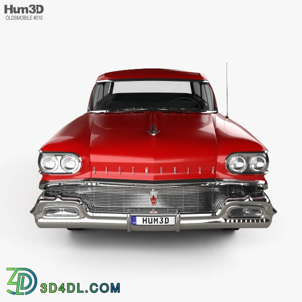 Hum3D Oldsmobile Dynamic 88 Fiesta Holiday 1958