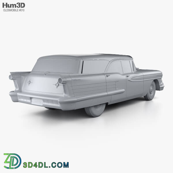 Hum3D Oldsmobile Dynamic 88 Fiesta Holiday 1958