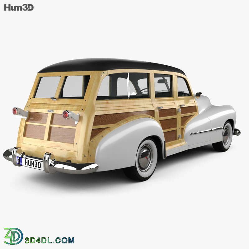 Hum3D Oldsmobile Special 6668 station wagon 1947