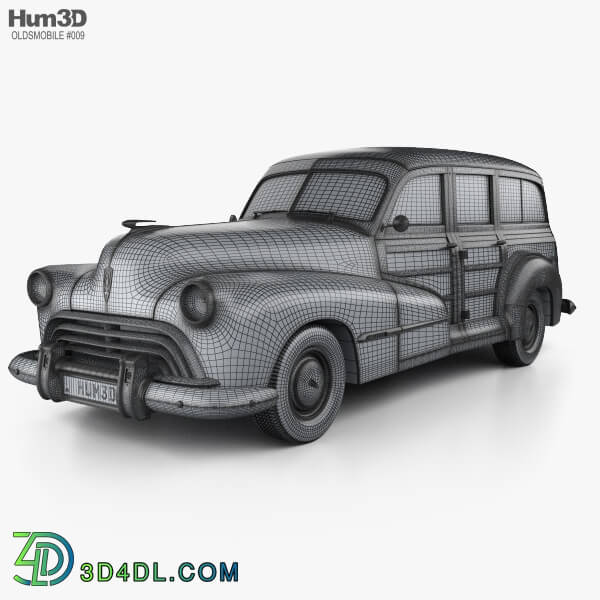 Hum3D Oldsmobile Special 6668 station wagon 1947