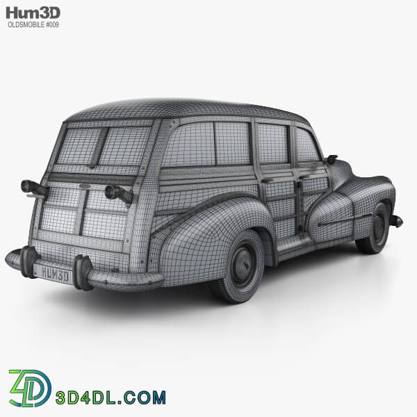 Hum3D Oldsmobile Special 6668 station wagon 1947