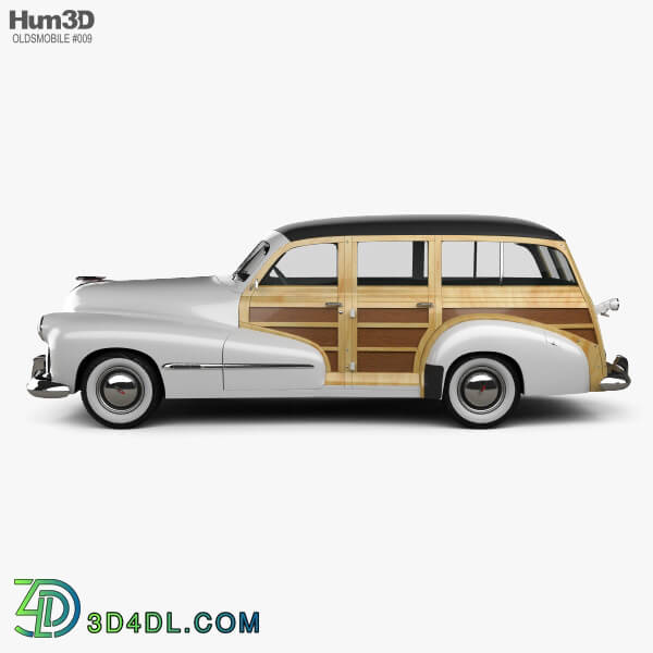 Hum3D Oldsmobile Special 6668 station wagon 1947