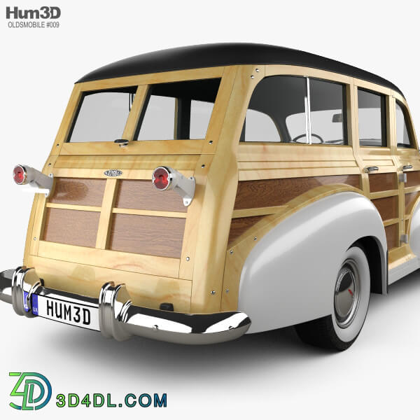 Hum3D Oldsmobile Special 6668 station wagon 1947