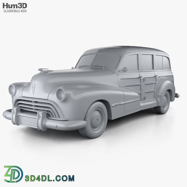 Hum3D Oldsmobile Special 6668 station wagon 1947