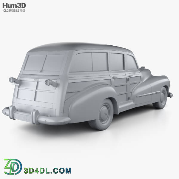 Hum3D Oldsmobile Special 6668 station wagon 1947