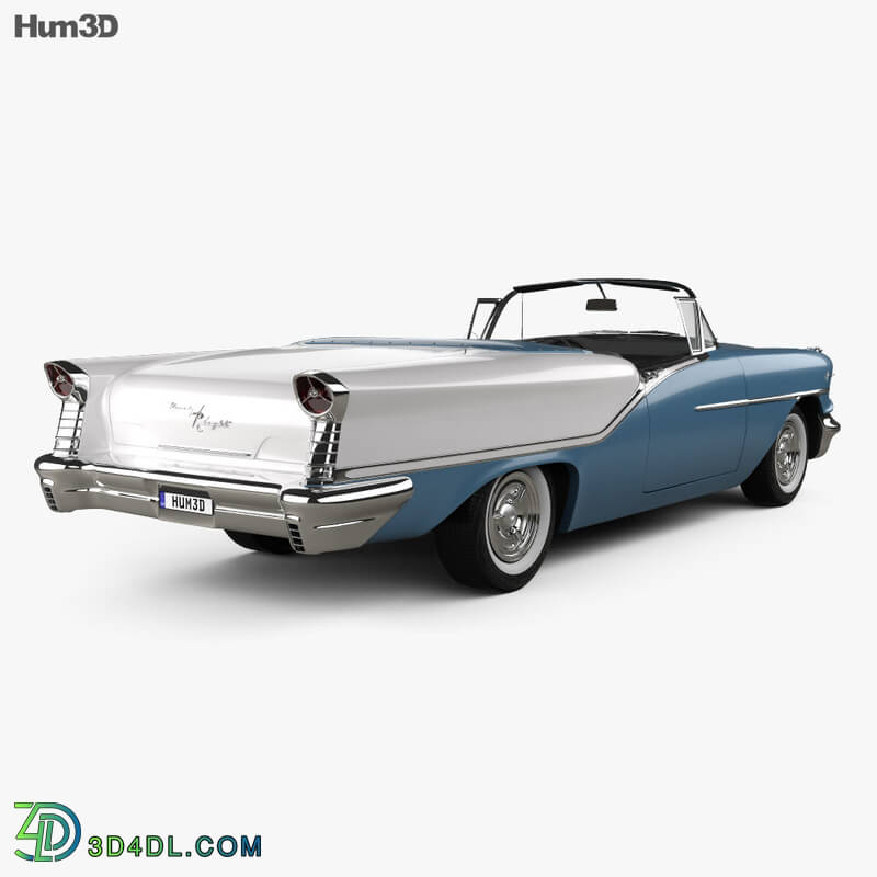 Hum3D Oldsmobile Starfire 98 Convertible 1957