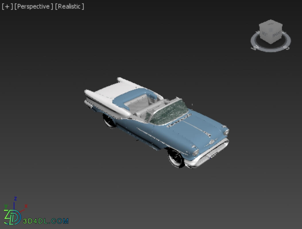 Hum3D Oldsmobile Starfire 98 Convertible 1957