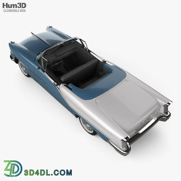 Hum3D Oldsmobile Starfire 98 Convertible 1957