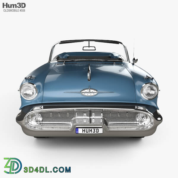 Hum3D Oldsmobile Starfire 98 Convertible 1957