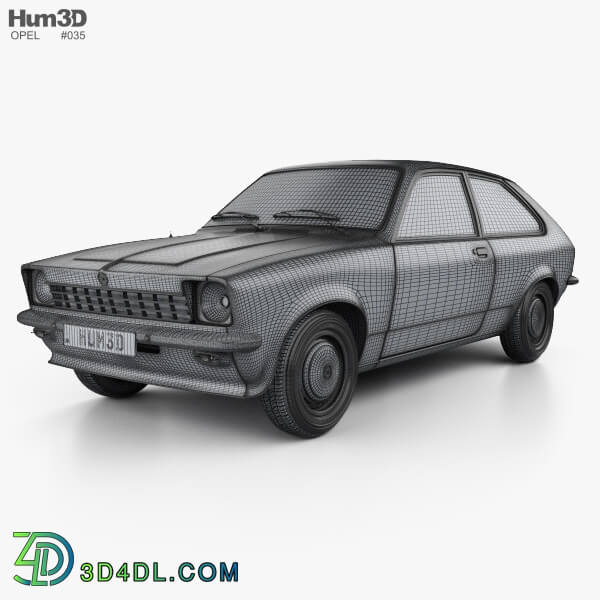 Hum3D Opel Kadett City 1975