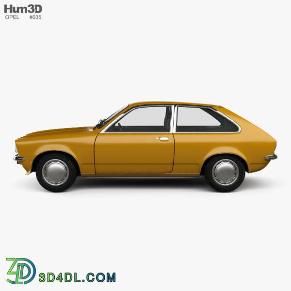 Hum3D Opel Kadett City 1975