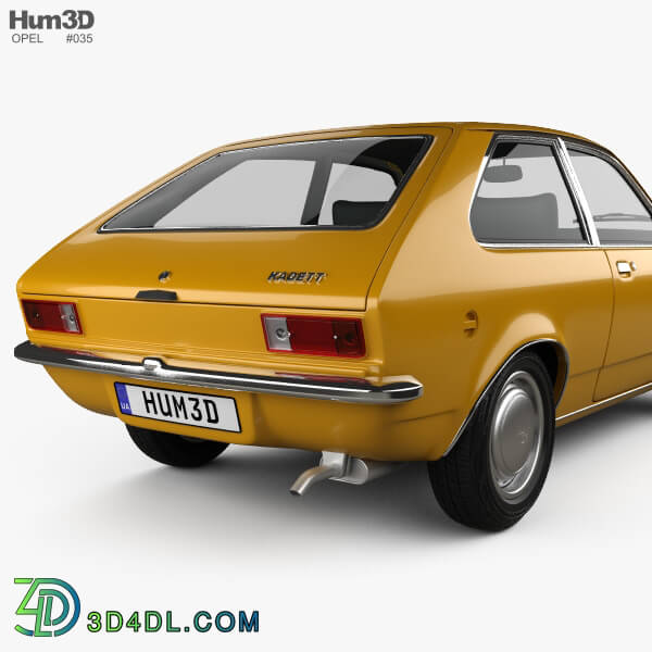 Hum3D Opel Kadett City 1975