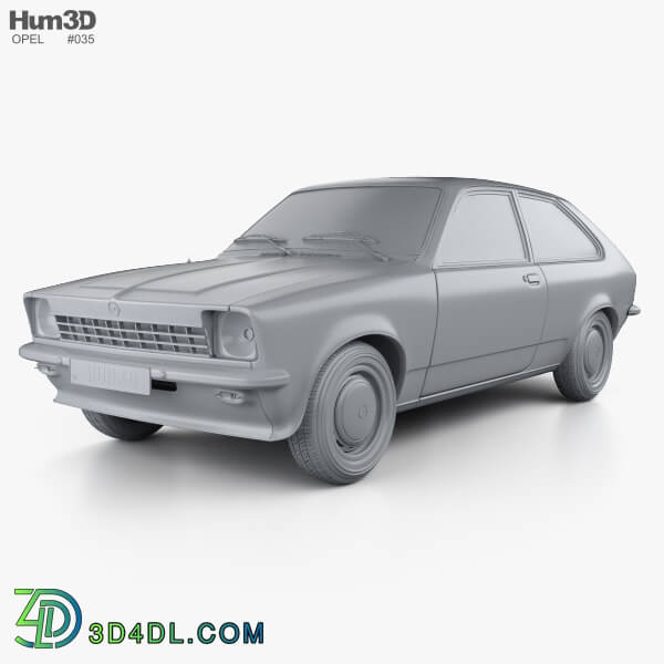 Hum3D Opel Kadett City 1975