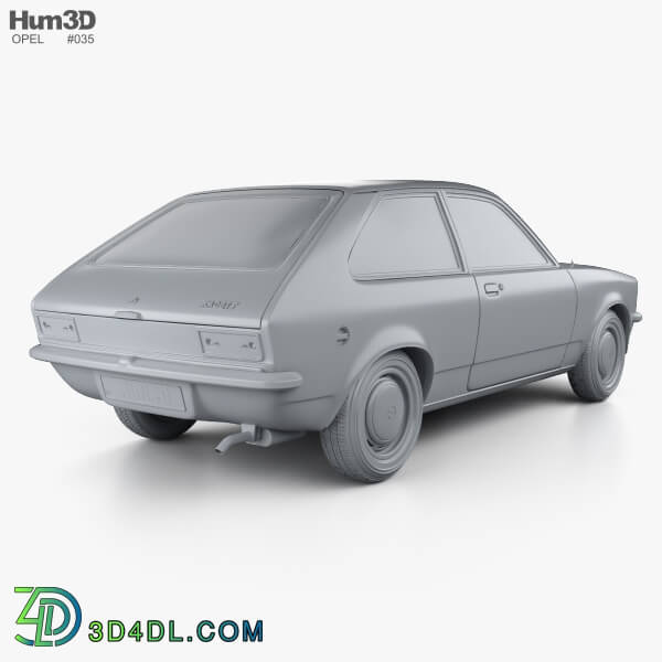 Hum3D Opel Kadett City 1975