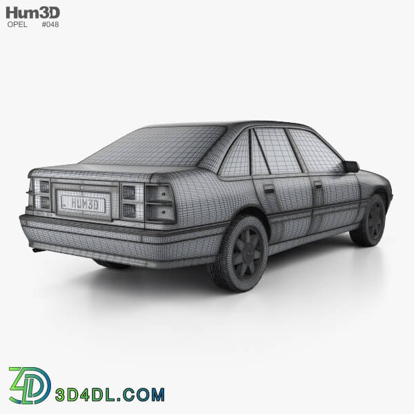 Hum3D Opel Senator (B) 1987