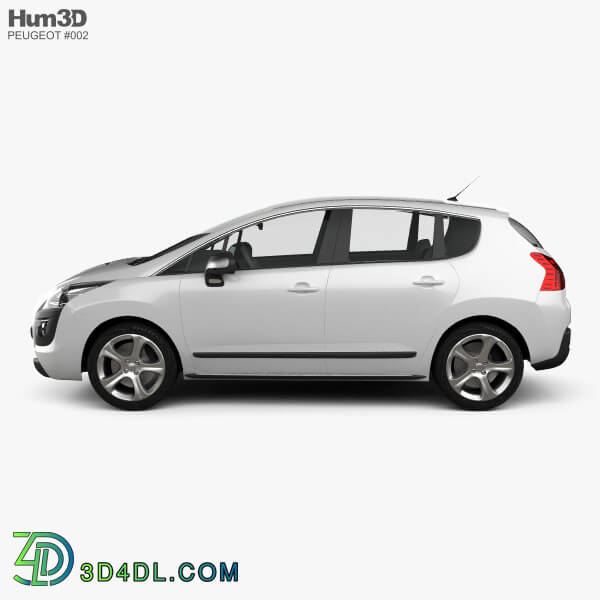 Hum3D Peugeot 3008 2010