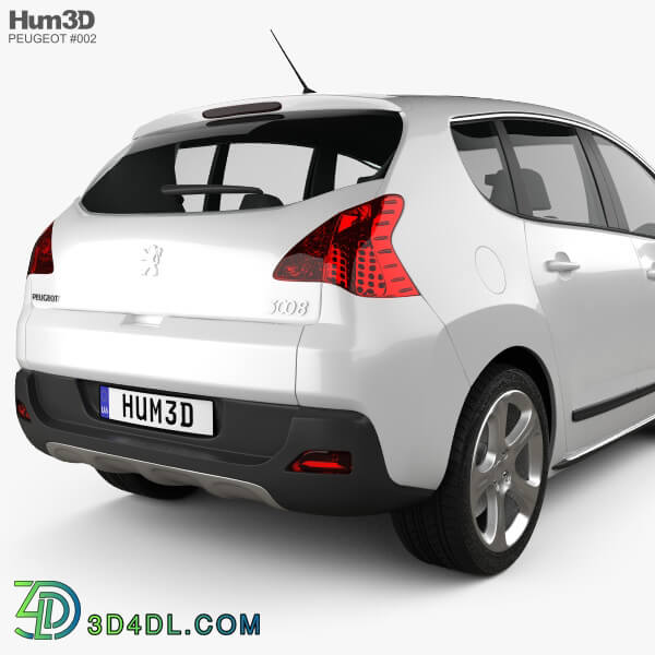 Hum3D Peugeot 3008 2010