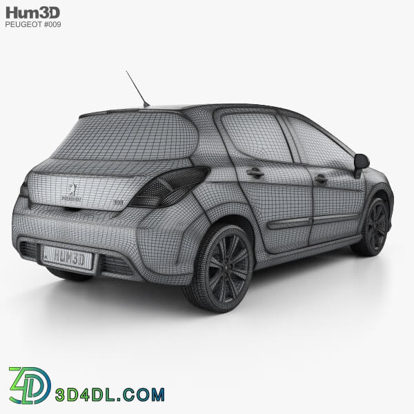 Hum3D Peugeot 308 2012