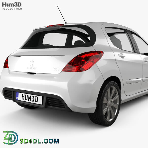 Hum3D Peugeot 308 2012