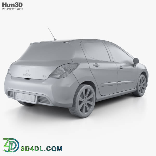 Hum3D Peugeot 308 2012