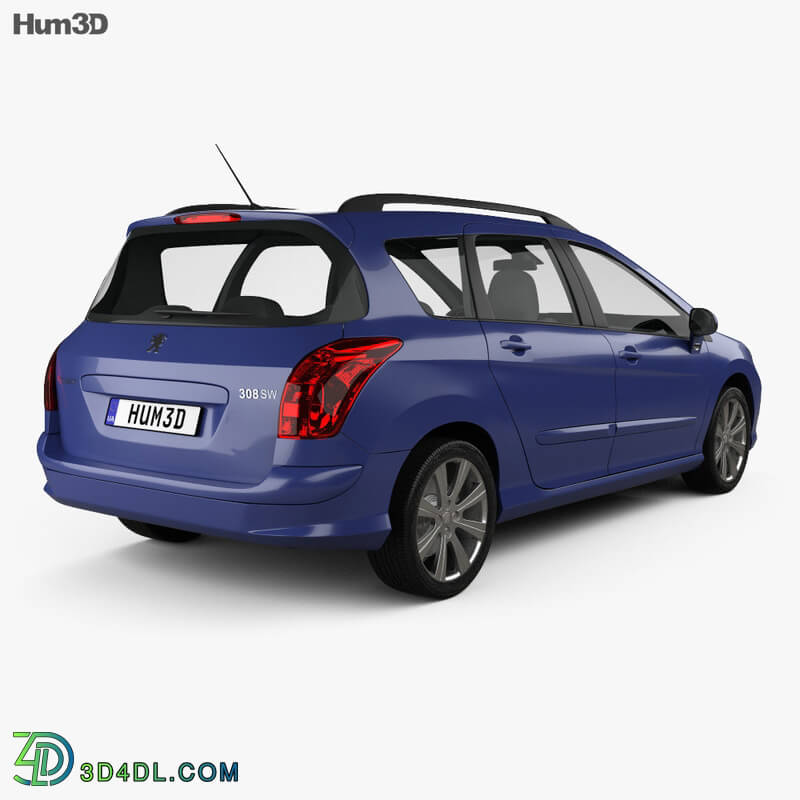 Hum3D Peugeot 308 SW 2012